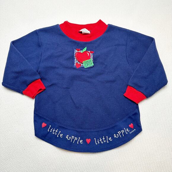 Vintage Healthtex Little Apple Top - Picture 1 of 3